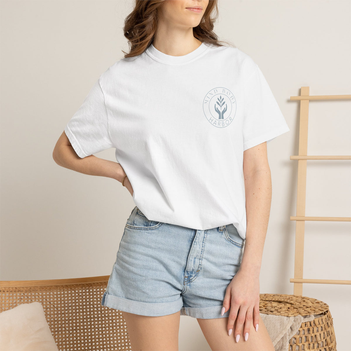 Mind Body Harbor T-Shirt — Wellness Logo Tee