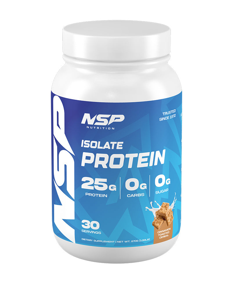 Whey Isolate Protein Powder Supplement
