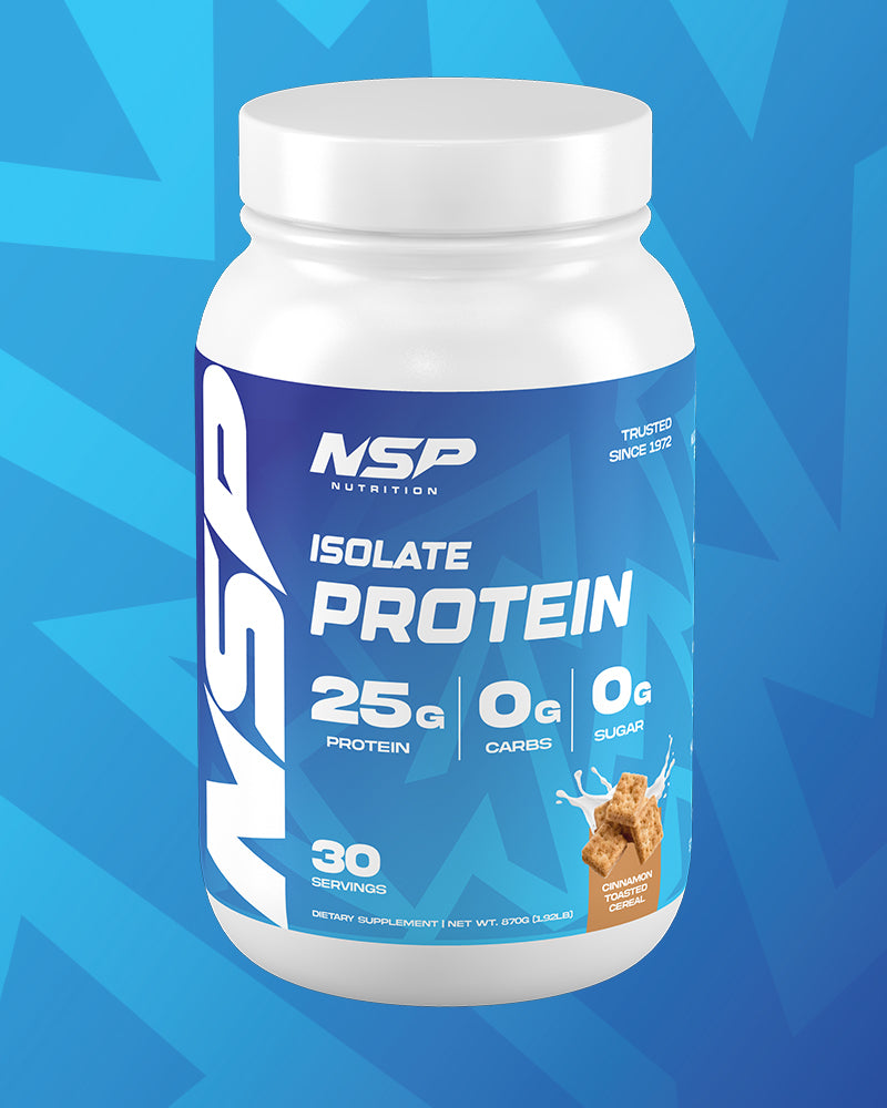 Whey Isolate Protein Powder Supplement