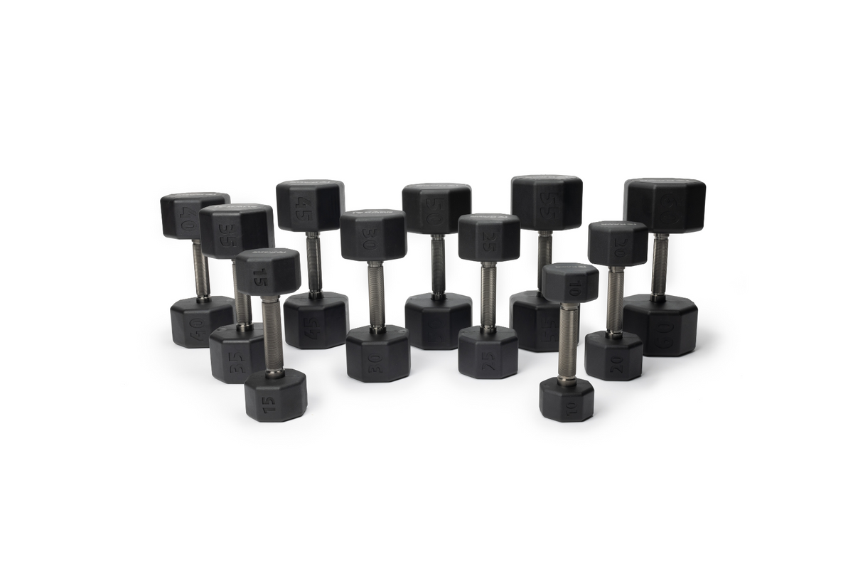 Octo Rubber Dumbbell Individual Strength Training Weight