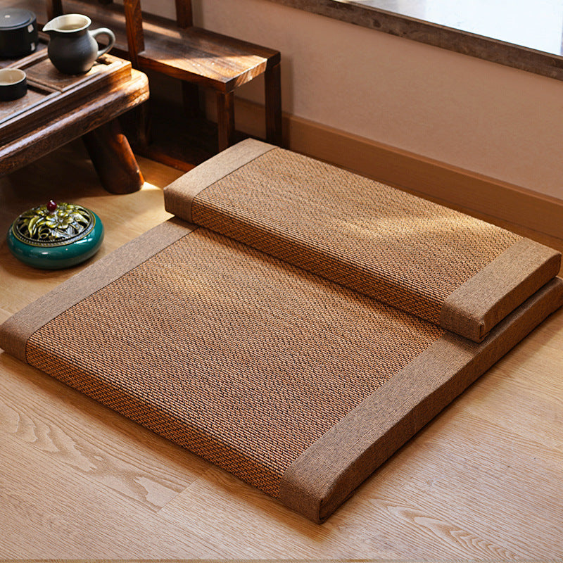 Natural Bamboo Fiber Round Zafu Meditation Cushion