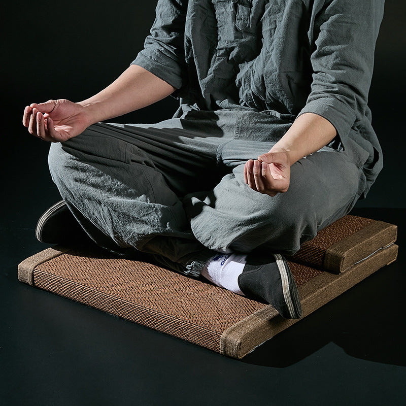 Natural Bamboo Fiber Round Zafu Meditation Cushion