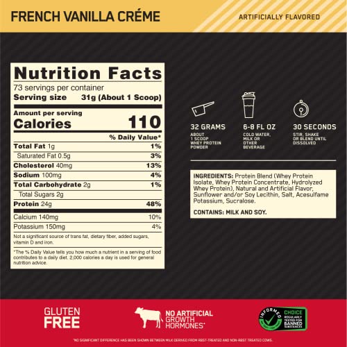 Optimum Nutrition Gold Standard Protein Powder