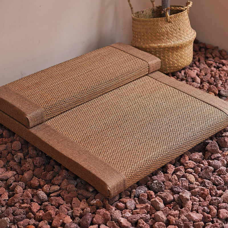 Natural Bamboo Fiber Round Zafu Meditation Cushion
