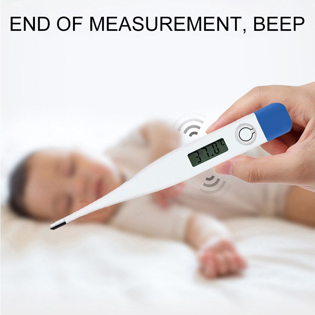 Digital LCD Oral Underarm Body Thermometer