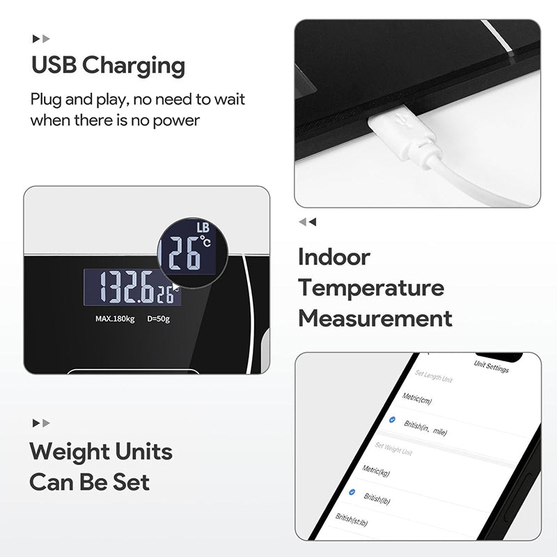 Bluetooth Smart Full Body Analysis Scale