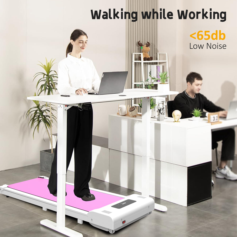 Portable Under-Desk Walking Pad Treadmill with Remote