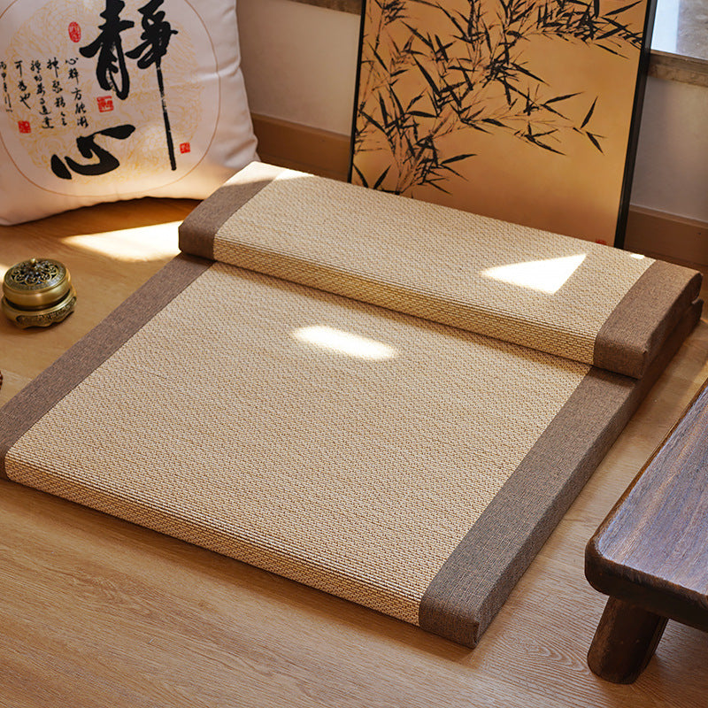 Natural Bamboo Fiber Round Zafu Meditation Cushion