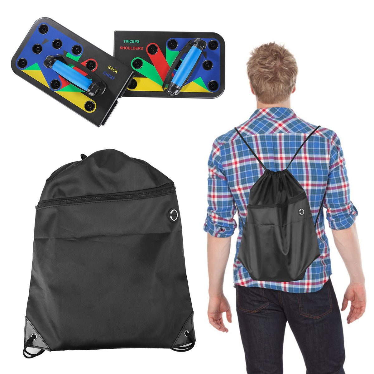 Foldable Multifunction Push-Up Board Fitness Equipment