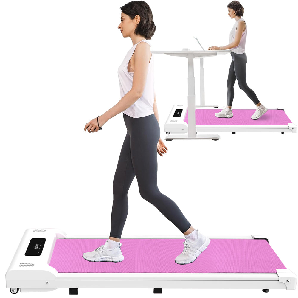 Portable Under-Desk Walking Pad Treadmill with Remote