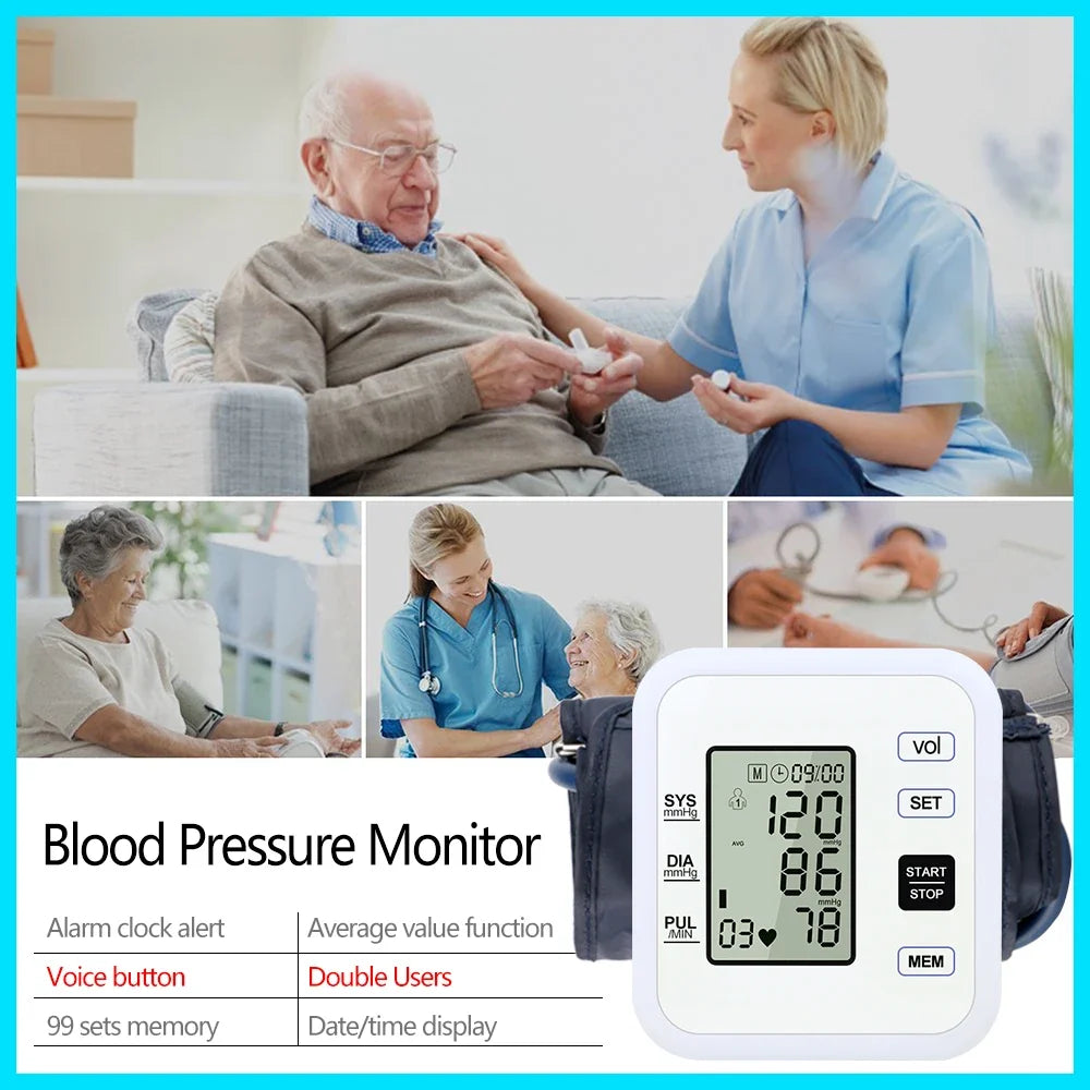 Digital Upper Arm Blood Pressure Monitor
