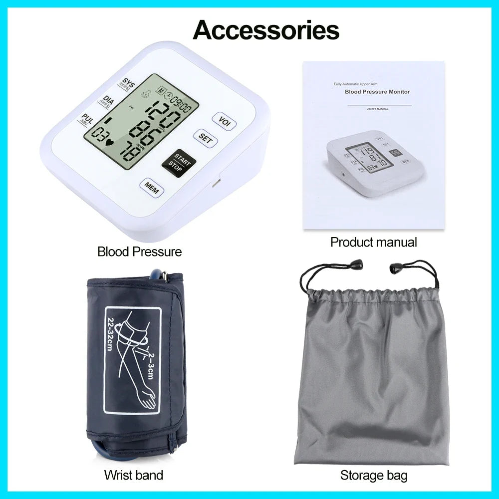 Digital Upper Arm Blood Pressure Monitor