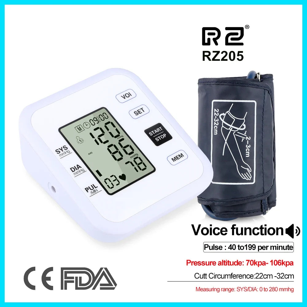 Digital Upper Arm Blood Pressure Monitor