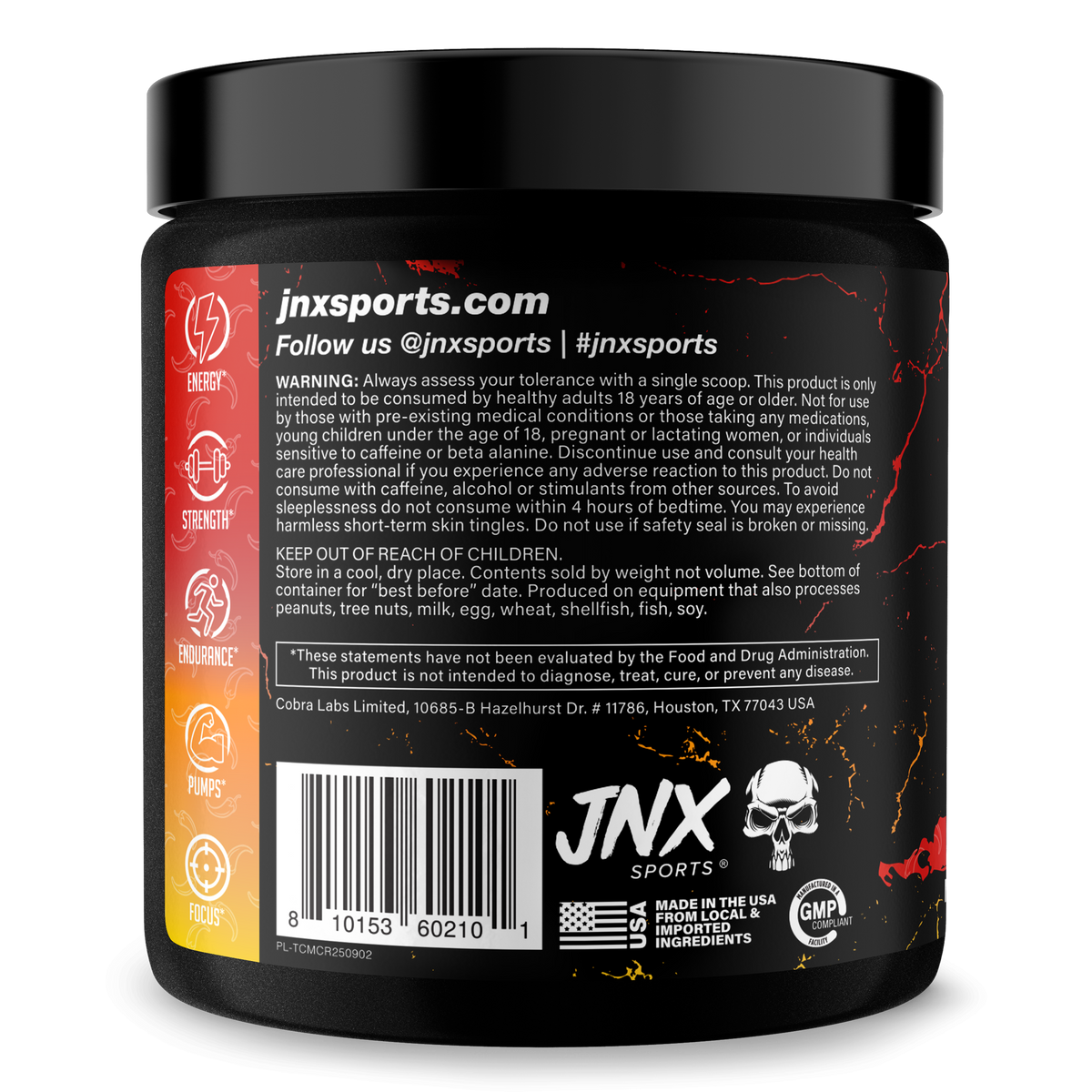 Pre-Workout Energy Supplement Powder