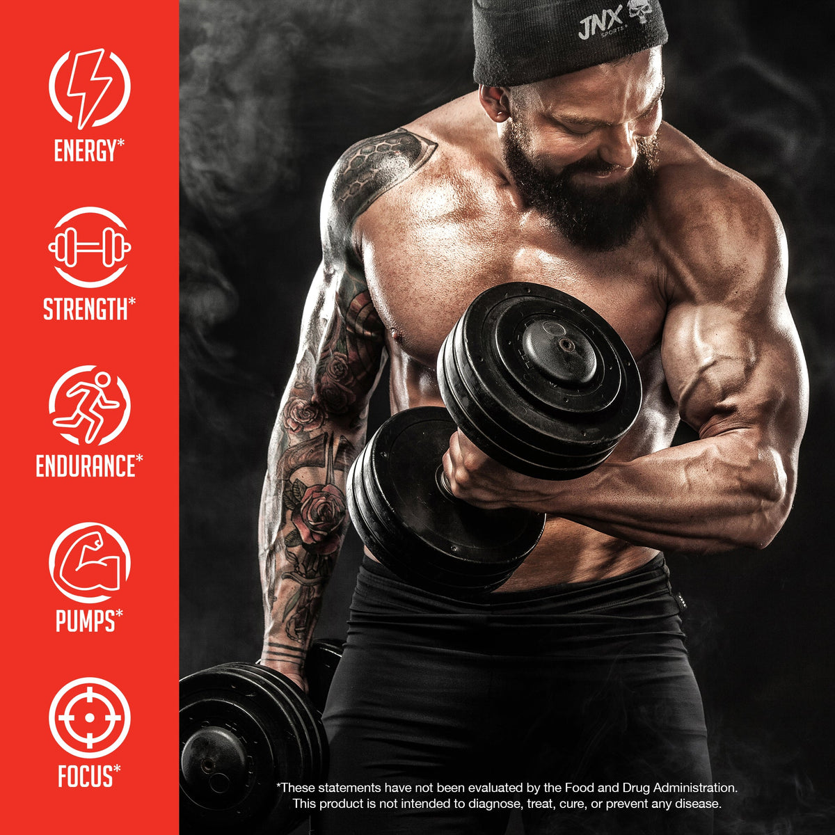 Pre-Workout Energy Supplement Powder