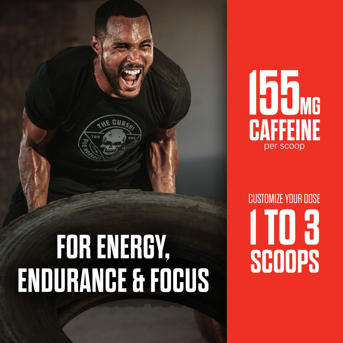 Pre-Workout Energy Supplement Powder