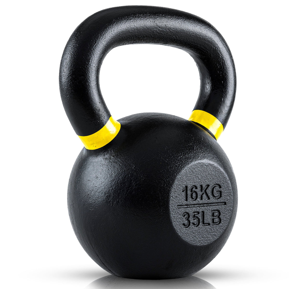 Single Cast Iron Kettlebell Strength Training Weight