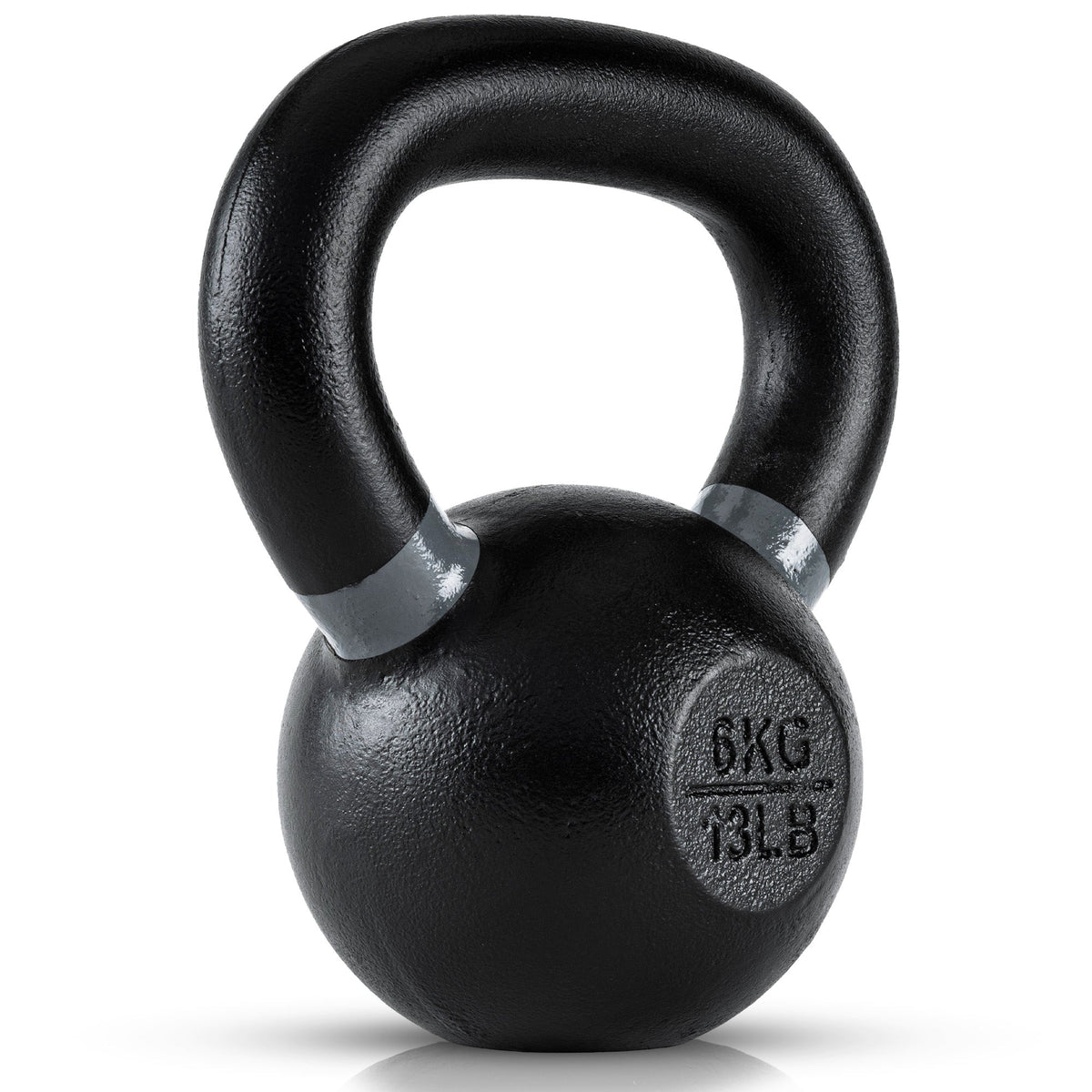 Single Cast Iron Kettlebell Strength Training Weight