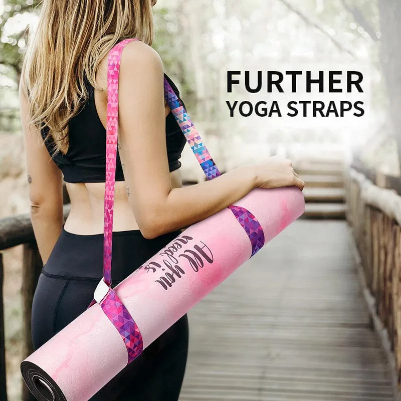 Yoga Mat Stretching Strap Pilates Ballet Band