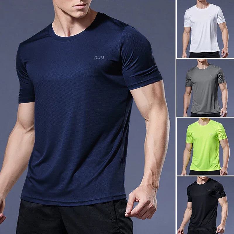 Men's Performance Running Athletic T-Shirt