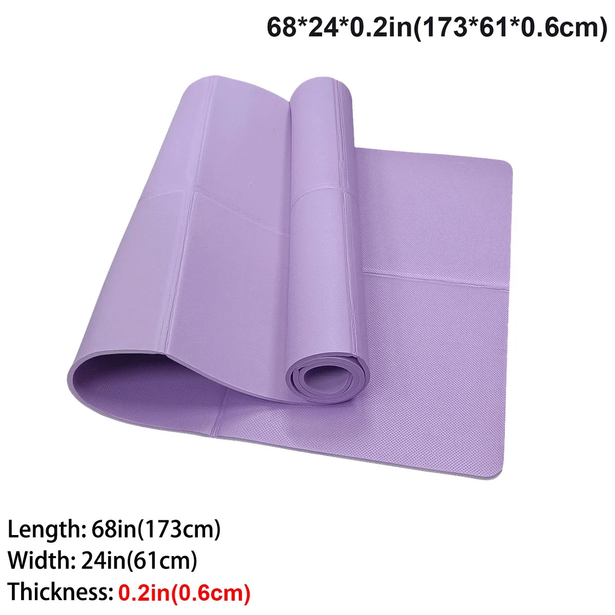 Eco-Friendly EVA Foldable Travel Yoga Mat