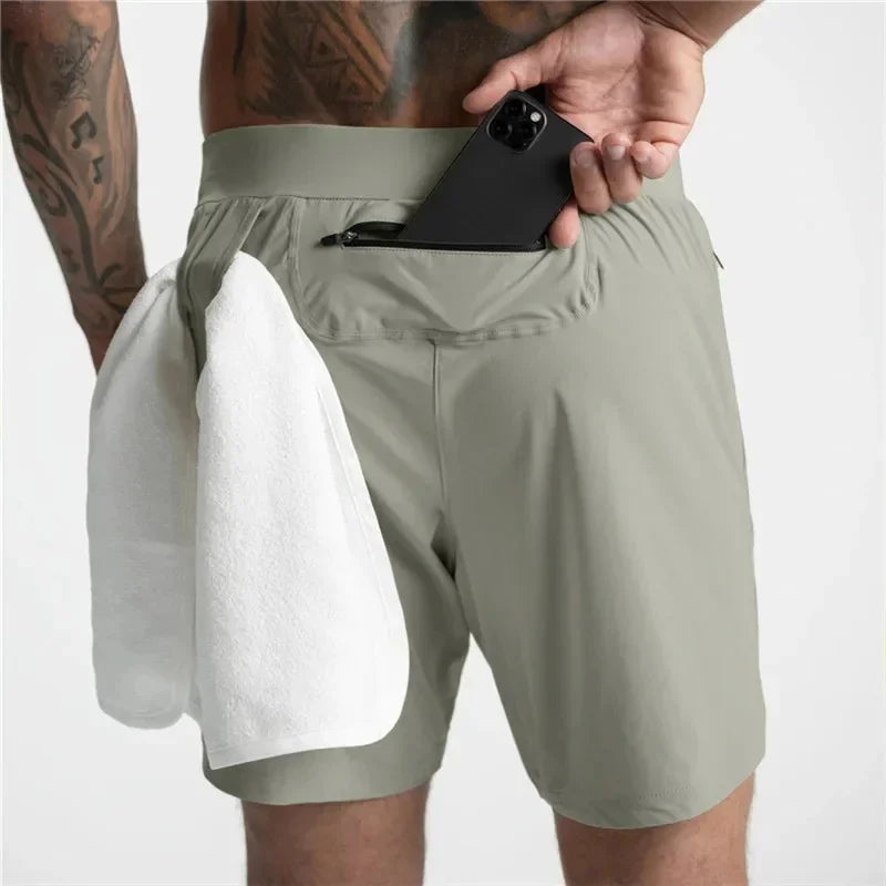 Men's Quick Dry Performance Athletic Shorts
