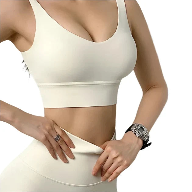 Women's Yoga Leggings Crop Top Set