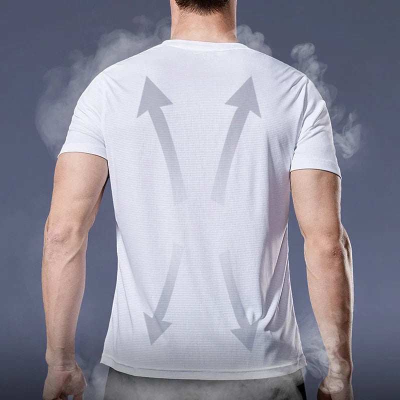 Men's Performance Running Athletic T-Shirt