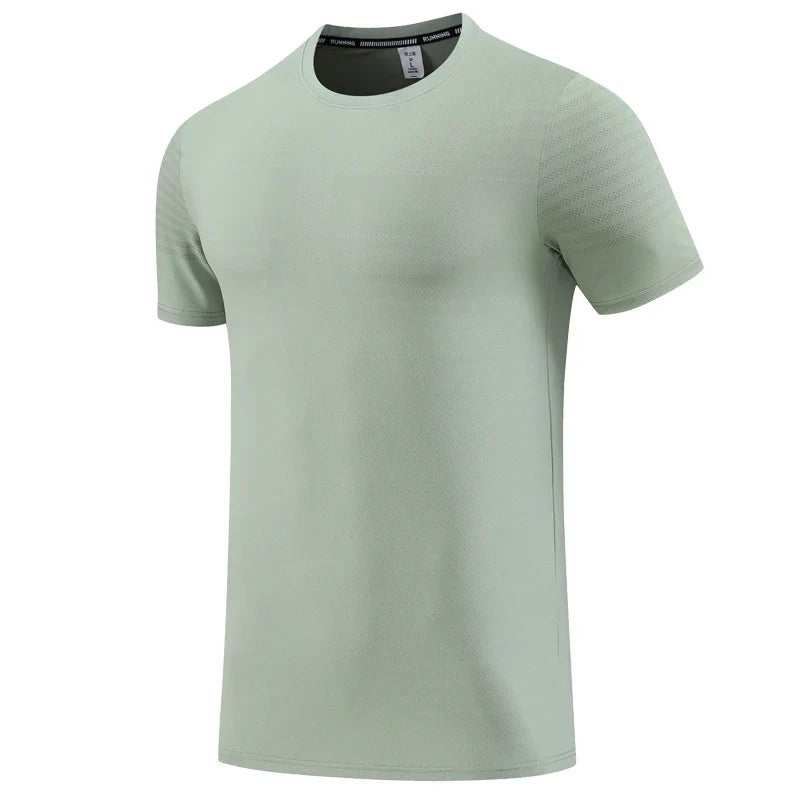Men's Breathable Performance Running Fitness T-Shirt