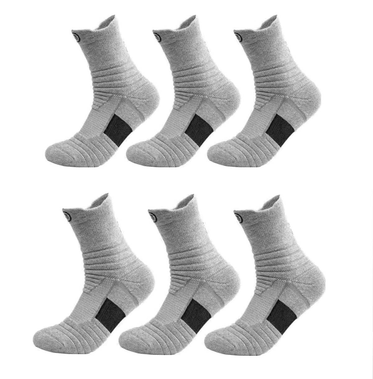 Men's Breathable Lightweight Sports Performance Socks