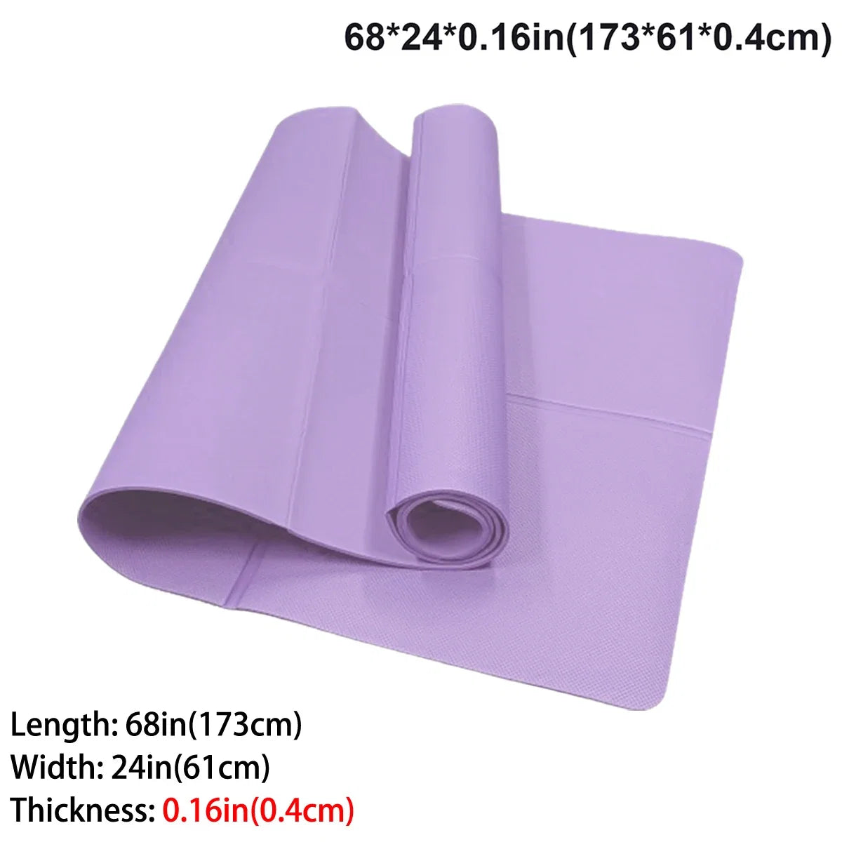 Eco-Friendly EVA Foldable Travel Yoga Mat