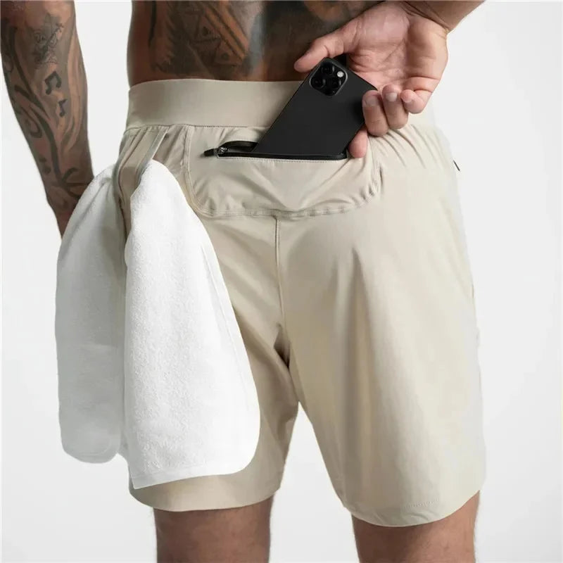 Men's Quick Dry Performance Athletic Shorts