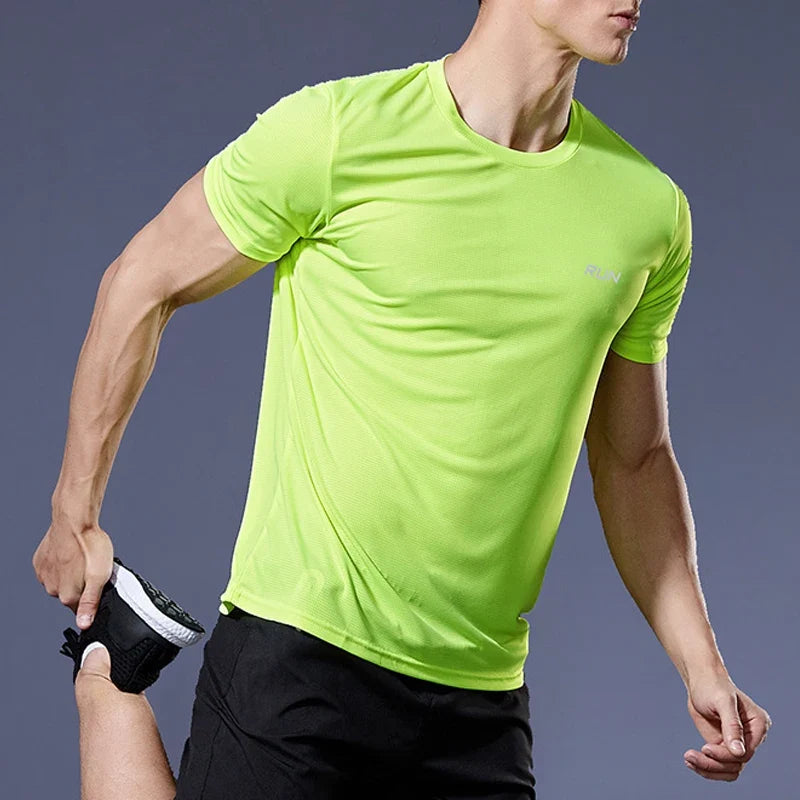 Men's Performance Running Athletic T-Shirt