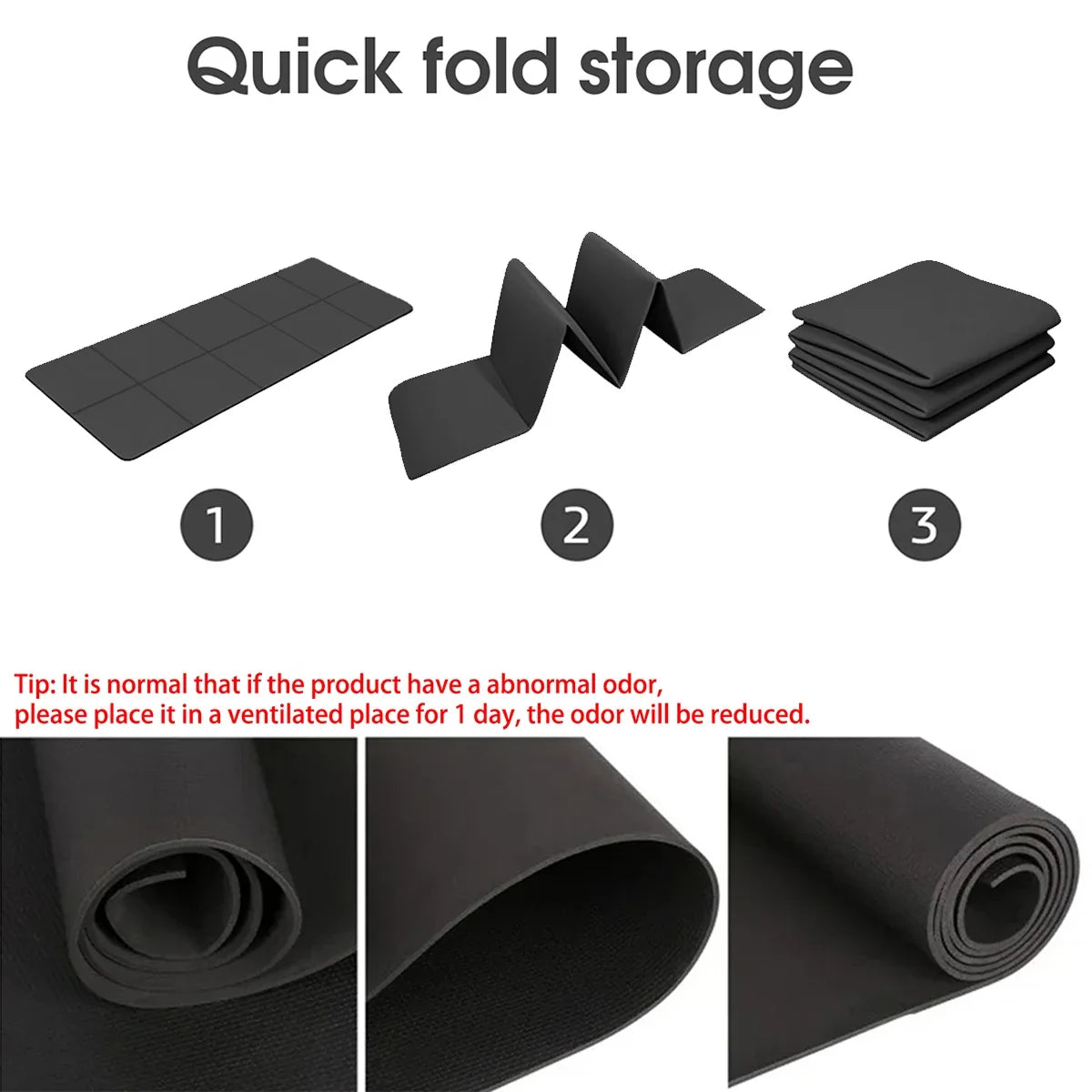 Eco-Friendly EVA Foldable Travel Yoga Mat