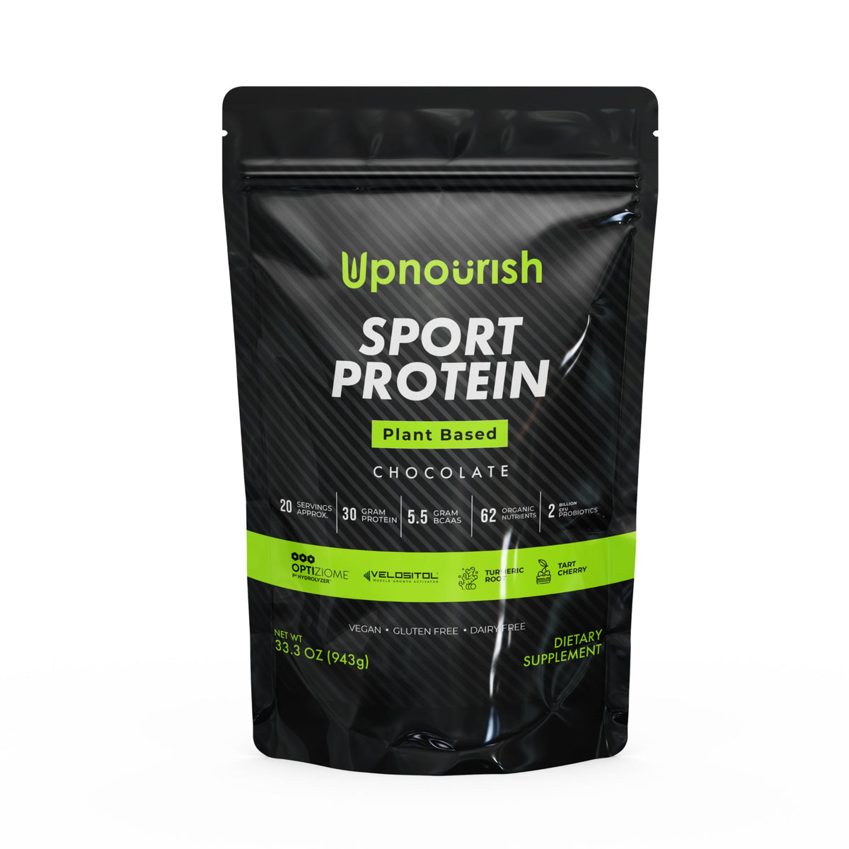 Plant Based Sport Protein Powder Supplement