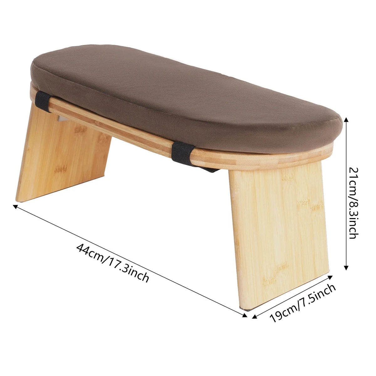 Foldable Kneeling Meditation Bench for Zen Practice