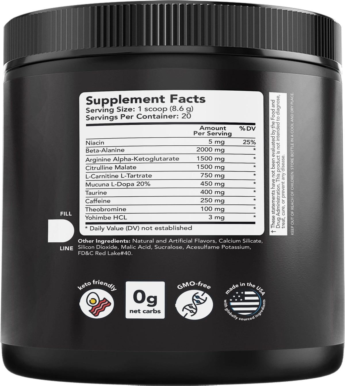 Watermelon Pre-Workout Energy Supplement